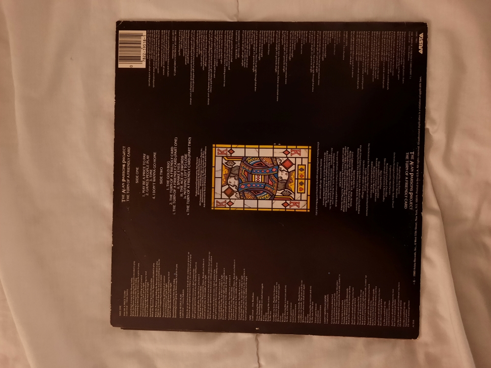 back of album